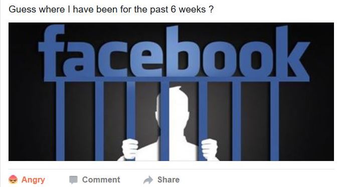 Facebook jail